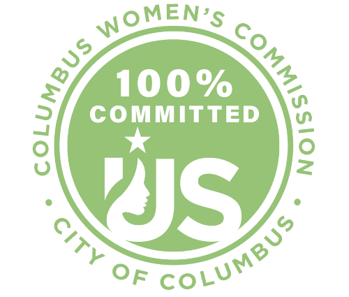Columbus Women's Commission, City of Columbus, 100% Committed