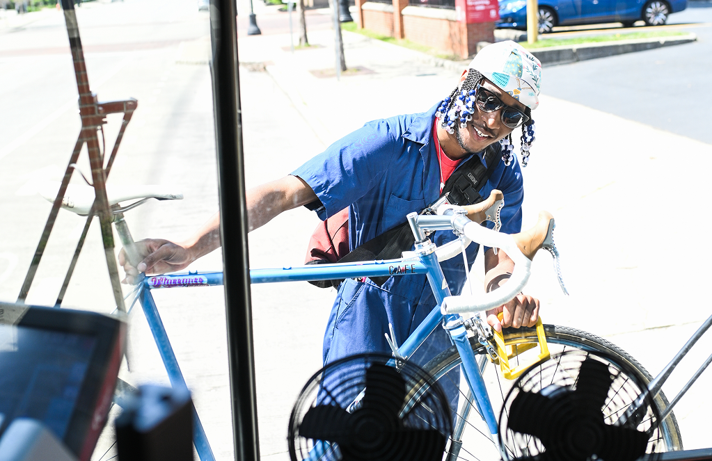 Unloading your bike