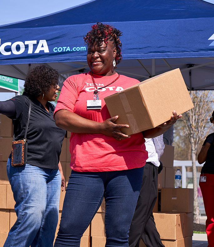 COTA food drive
