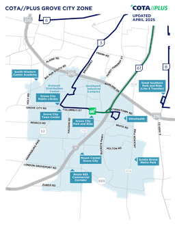 Grove City Map