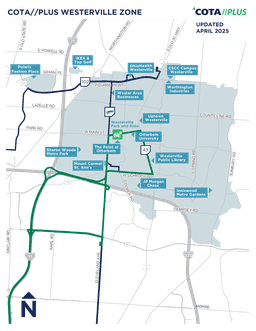 Westerville Map