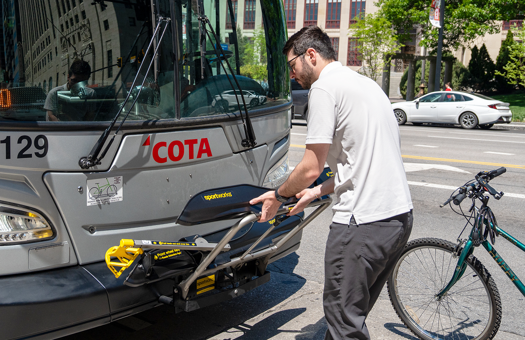 Locking your bike